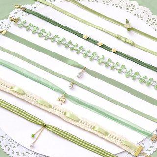 Green Choker (various Designs)