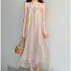 Gradient Sleeveless Dress Dress - One Size