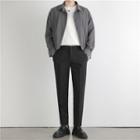 Plain Shirt / Cropped Dress Pants / Dress Pants / Set