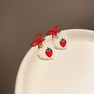 Bow Fruit Drop Earring