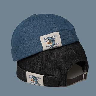 Cartoon Print Brimless Cap