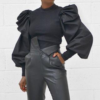 Balloon Sleeve Top