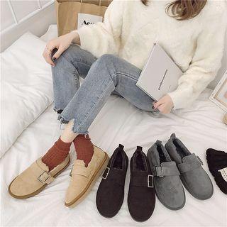 Buckle Ankle Snow Boots