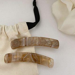 Hair Clip Random - Brown - One Size