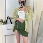Plain Blouse / Camisole Top / Pencil Skirt