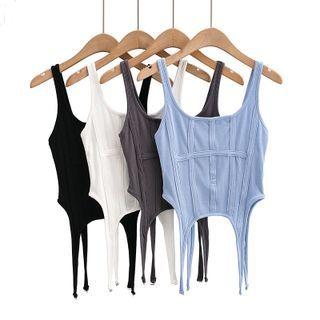 Corset Crop Tank Top