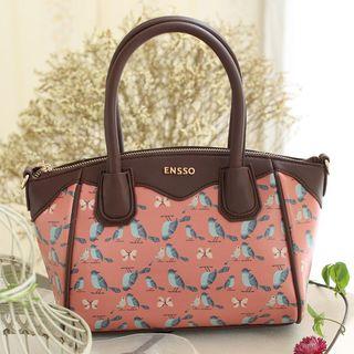 Bird Print Tote