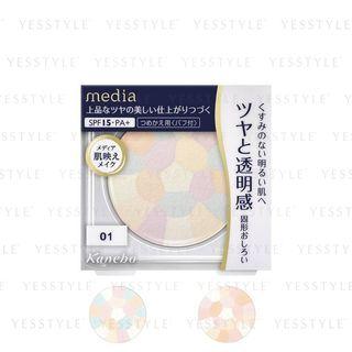 Kanebo - Media Bright Up Powder Spf 15 Pa+ - 2 Types