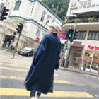 Fray Hem Denim Long Jacket