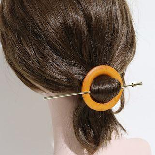 Wooden Arc / Round Hair Tie