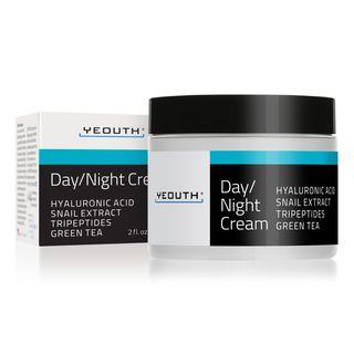 Yeouth - Day / Night Cream With Hyaluronic Acid, Snail Extract, Tripeptides 2oz