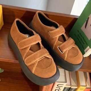 Platform Adhesive Tab Shoes