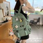 Corduroy Backpack / Bag Charm / Set