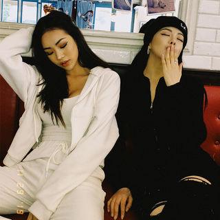 Set: Cropped Polar-fleece Zip-up Hoodie + Camisole Top