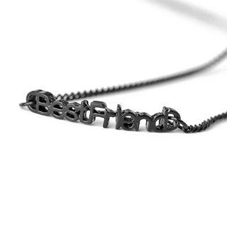 Best Friend Lettering Necklace
