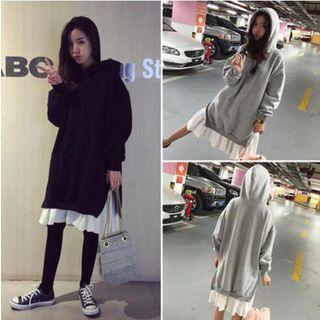 Hooded Sweatshirt Dress