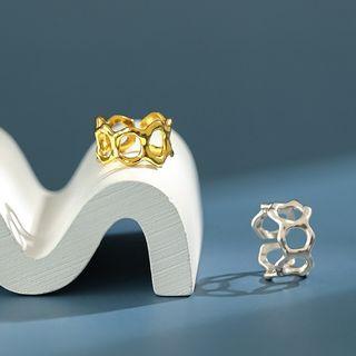 Cutout Wide Open Ring