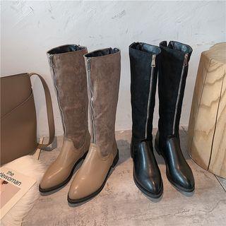 Zipped Tall Boots