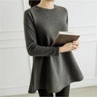 Fleece-lined Long-sleeved Tunic