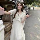 Ruffle Midi A-line Dress (various Designs)
