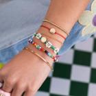 Set Of 6: Bracelet Set - 3342 - Gold - One Size