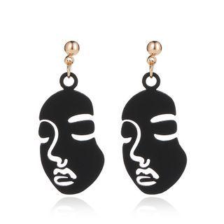 Mask Dangle Earring