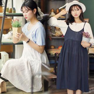 Spaghetti-strap Long Dress