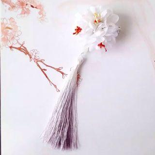 Flower Tasseled Headpiece