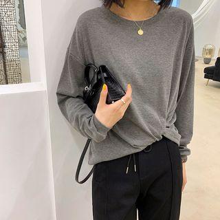 Long-sleeve Knot T-shirt