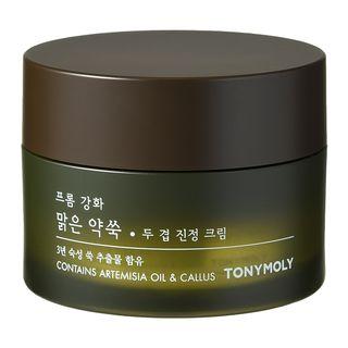 Tonymoly - From Ganghwa Pure Artemisia Two Layering Calming Cream 32ml + 32ml