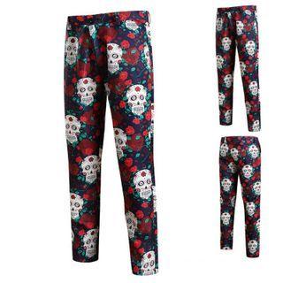 All Over Print Dress Pants