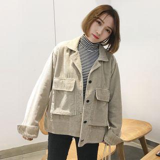 Corduroy Loose-fit Jacket
