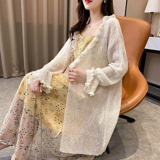 Flower Trim Jacket