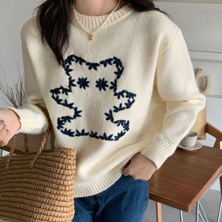 Bear Round-neck Sweater