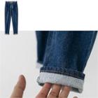 Drawstring-waist Harem Jeans