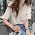 Short Sleeve Linen Shirt