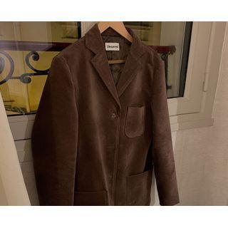 Single-breasted Longline Jacket One Size
