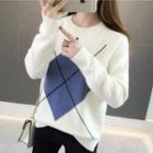 Loose Fit Long Sleeve Knit Top