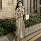Long Cardigan / Strappy Knit Sheath Dress