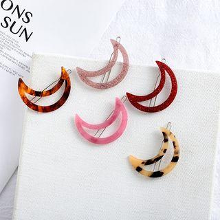 Acetate Moon Hair Clip