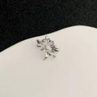 Daisy Ear Cuff Silver - One Size