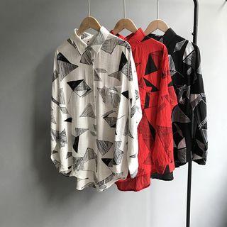 Geometry Print Shirt