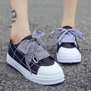 Bow Canvas Shoes
