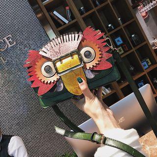 Owl Buckled Cross Bag