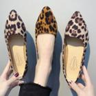 Leopard Pointy Flats