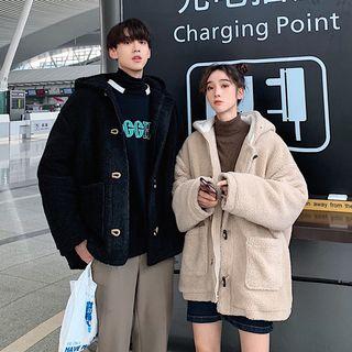 Couple Matching Fleece Toggle Jacket