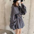 Long-sleeve Tagged Cargo Shirt / Belt