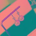 Cat Eye Stone Drop Earring As Shown In Figure - One Size