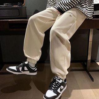 Plain Sweatpants / Straight Leg Pants
