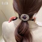 Rhinestone Oval Hair Tie